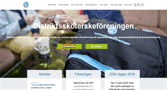 Desktop Screenshot of distriktsskoterska.com